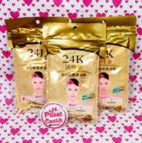 24K Active Gold Aqua Soft Mask Gold Powder pusatcantik webid